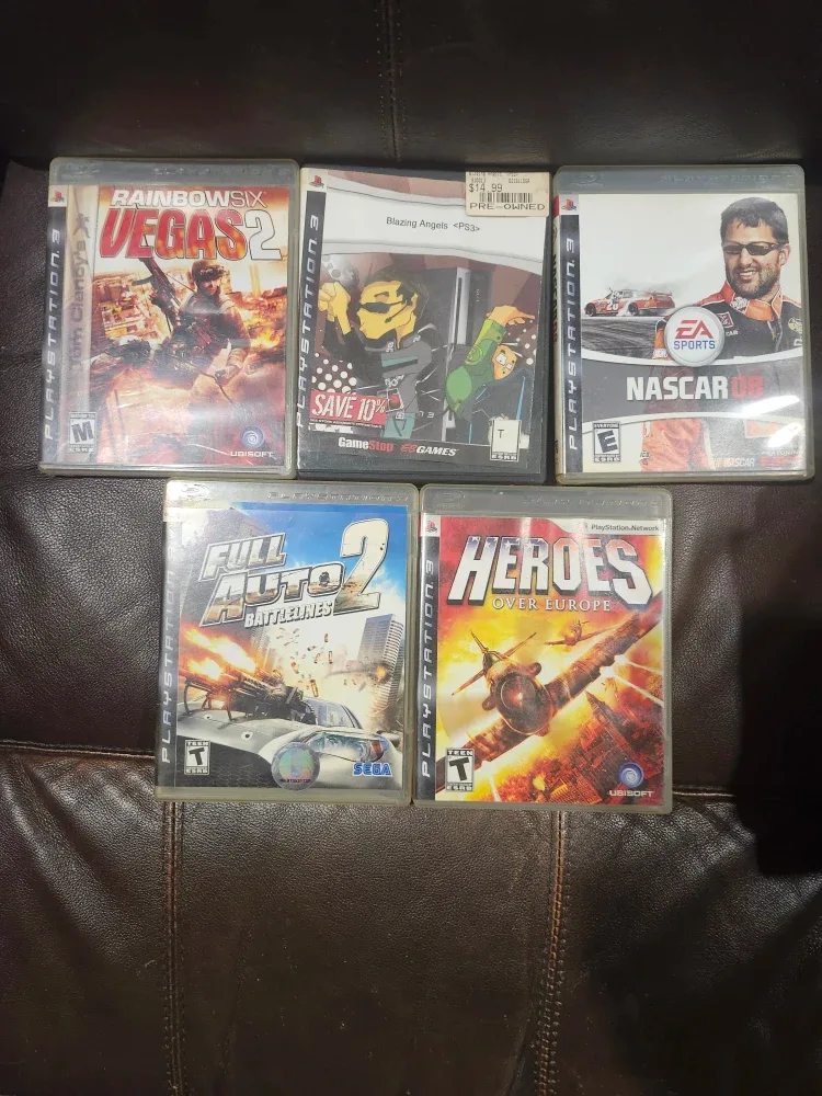 PS3 Games Bundle: Blazing Angels, MotorStorm, Burnout Paradise image indicator(2)
