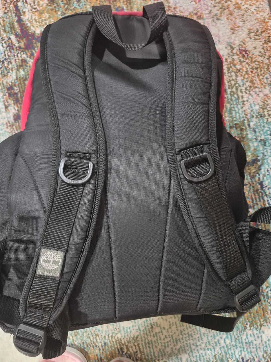 Timberland Backpack - Red & Black image indicator(9)