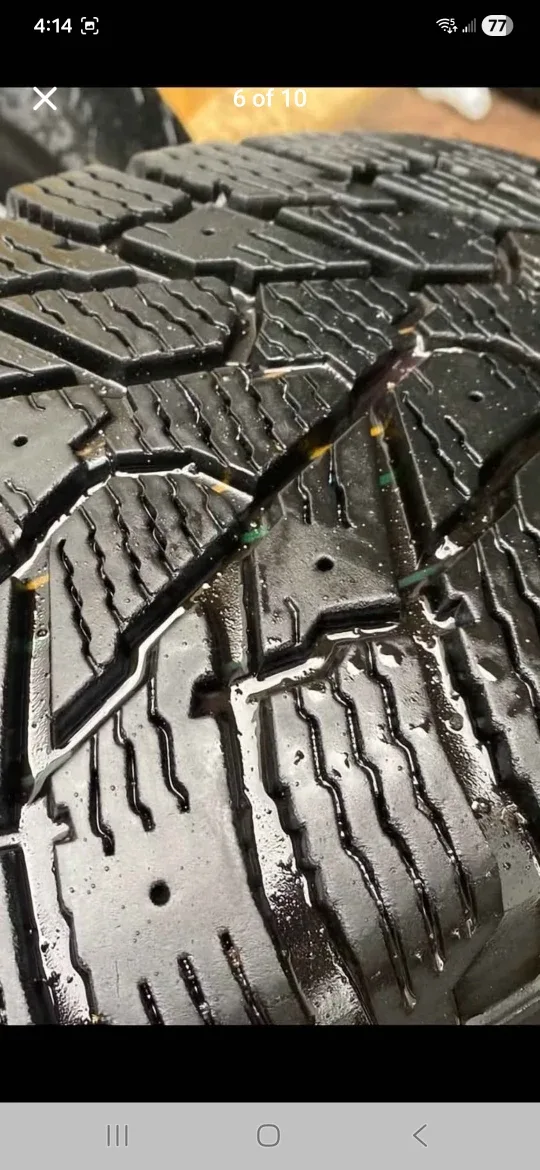 winter tires on rims (225/65R17, 5×127 image indicator(8)