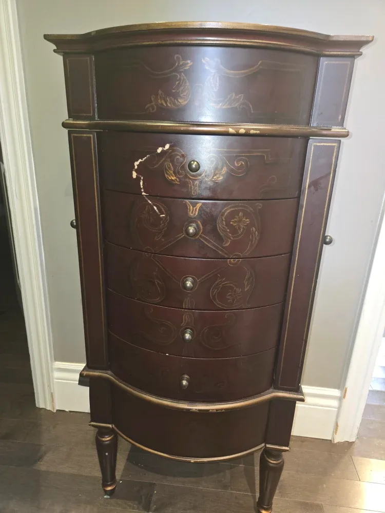 Jewelry Armoire - Brown