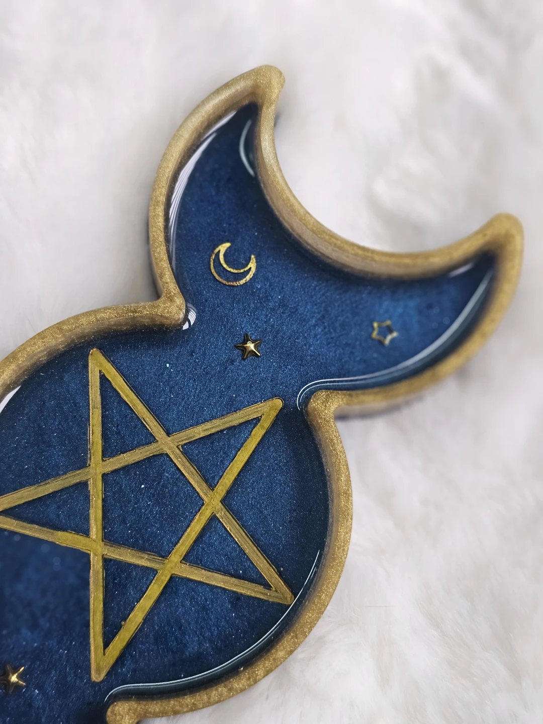 Triple Moon Goddess Trinket Tray - photo 2