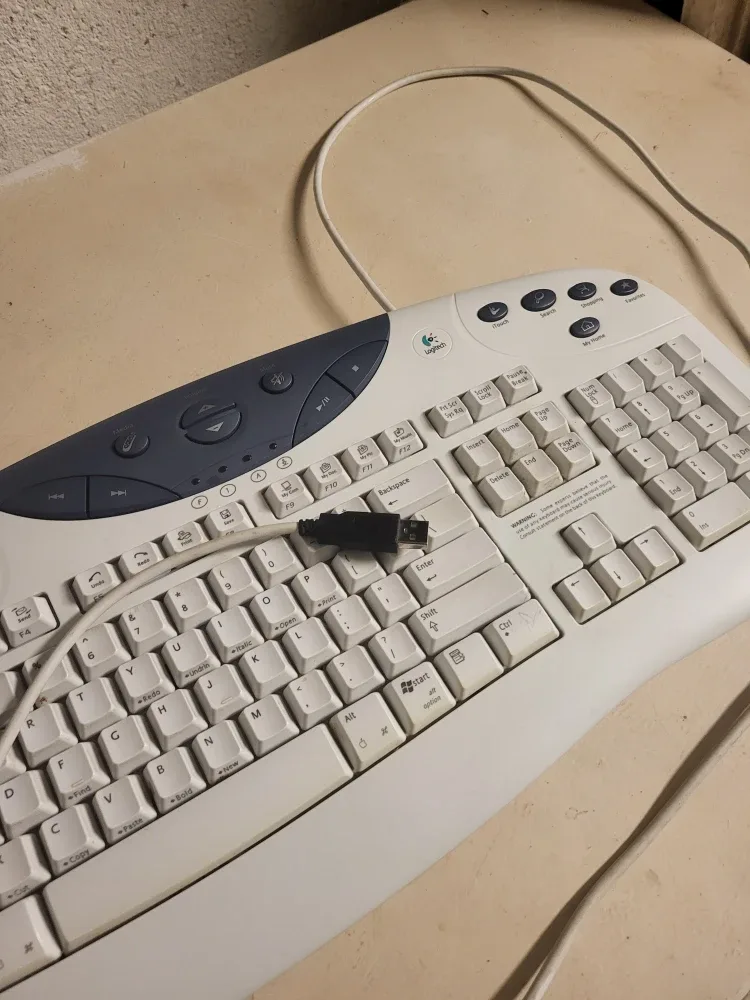 Logitech Internet Navigator Keyboard image indicator(2)