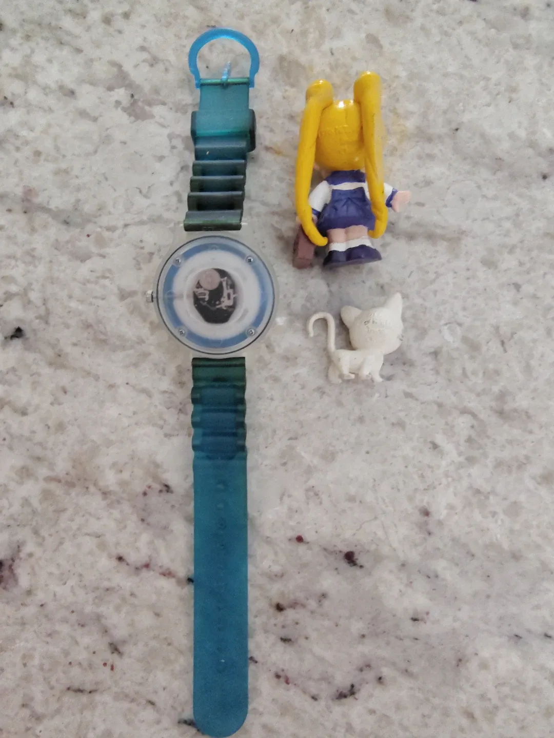 Rare Vintage Sailor Moon Watch + Figurines image indicator(6)