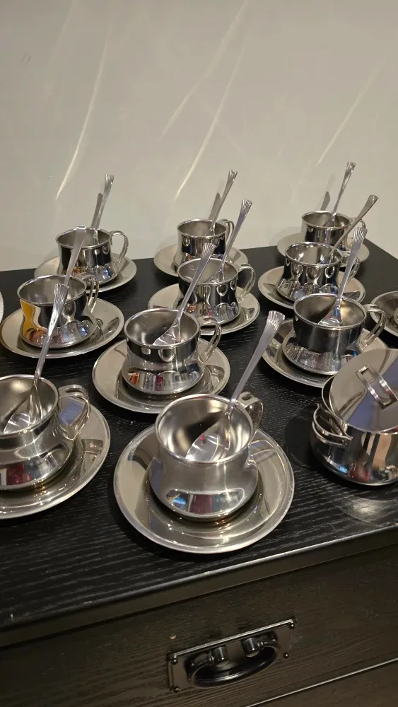 Estate Ambrosia 18/10 Stainless Steel Tea Set