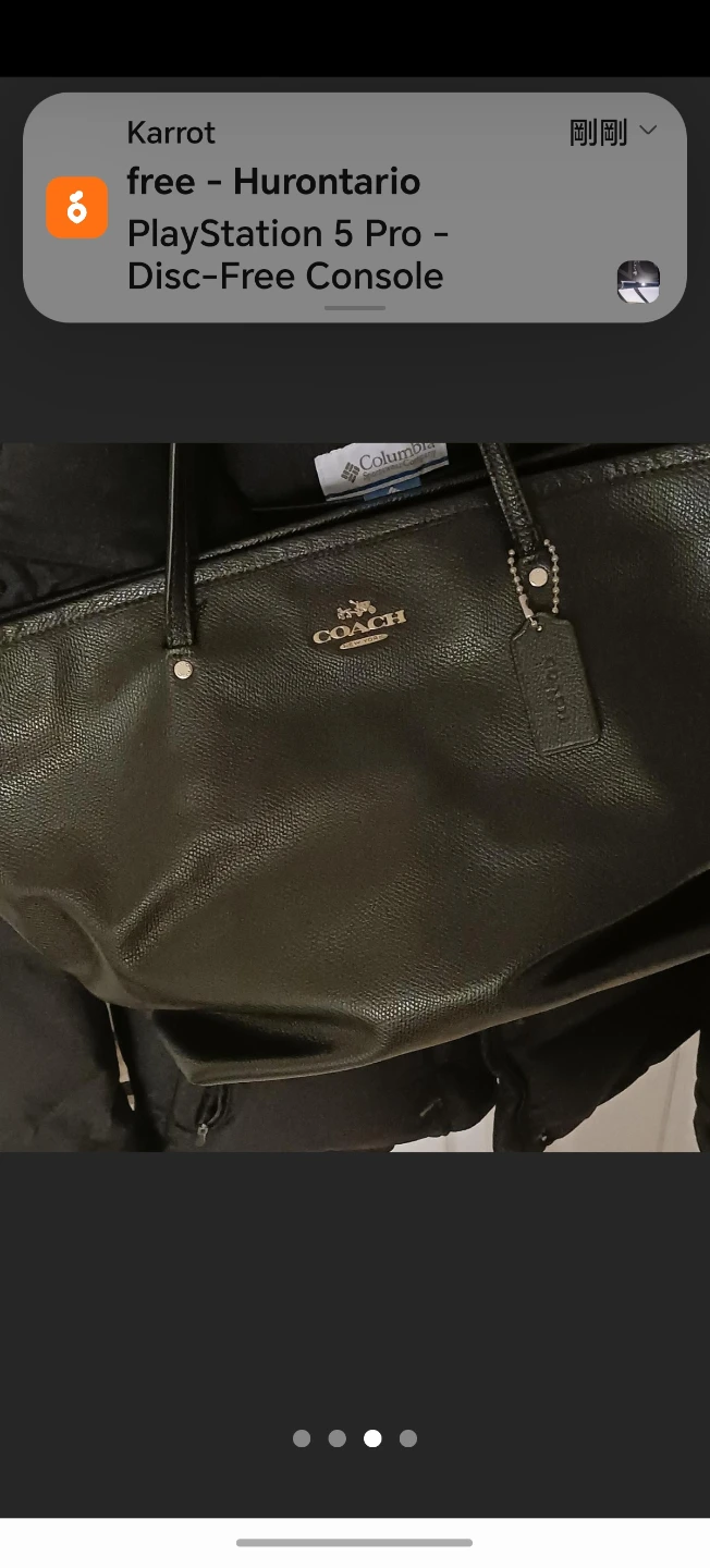 Coach Black Tote Bag - photo 2