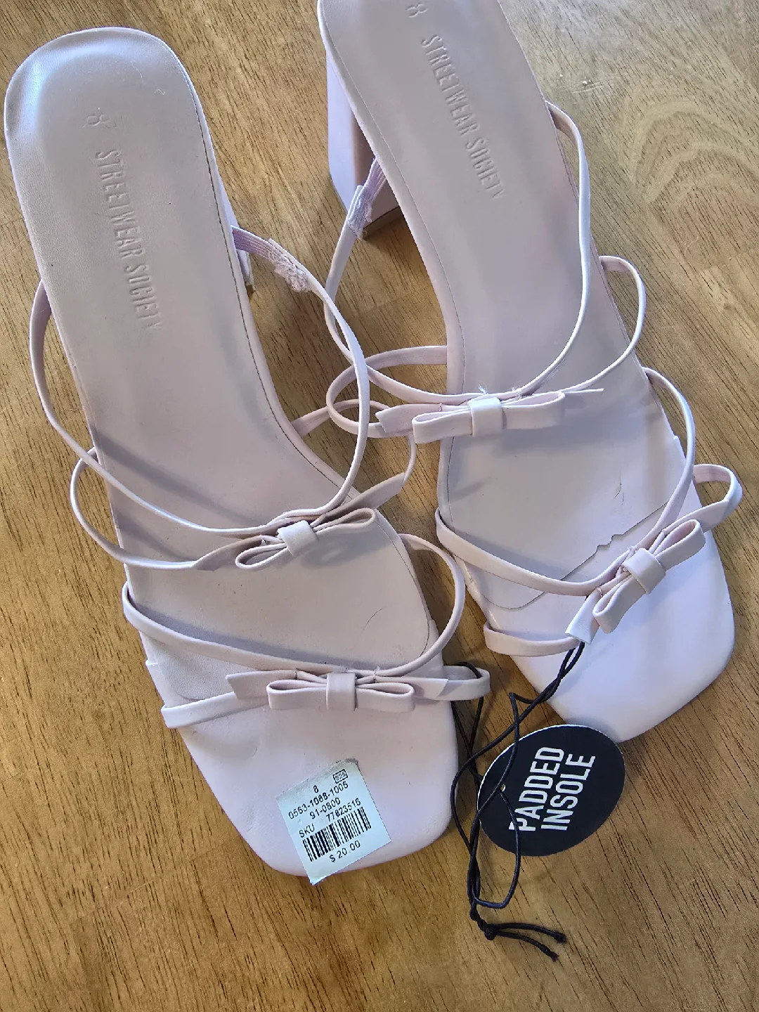 Streetwear Society Heels - Size 8