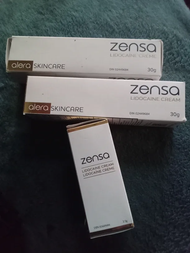 Zensa Lidocaine Cream 30g & 2.5g