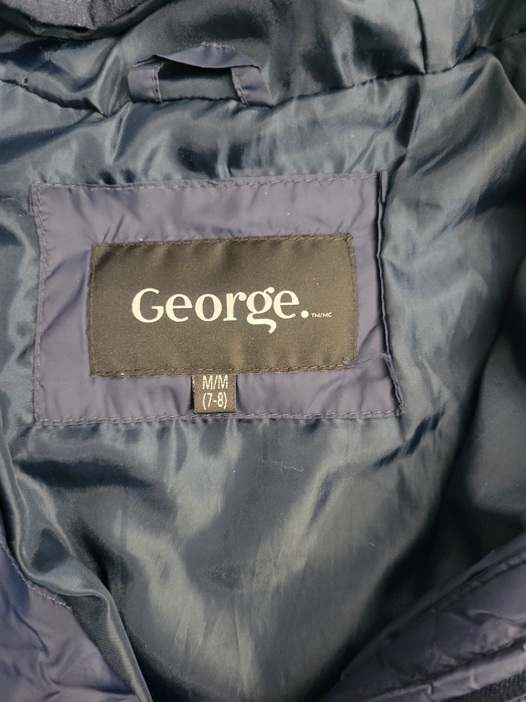 George Kids Puffer Jacket - Size M (7-8)