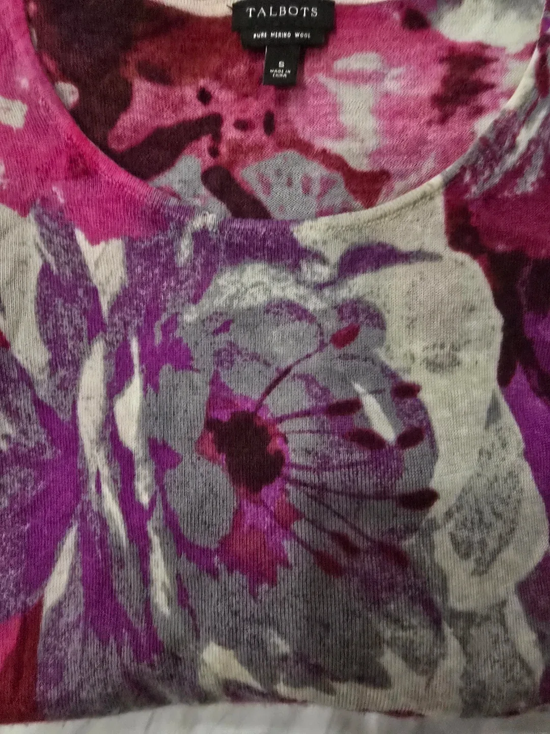 Talbots Pure Merino Wool Sweater, Size S image indicator(2)
