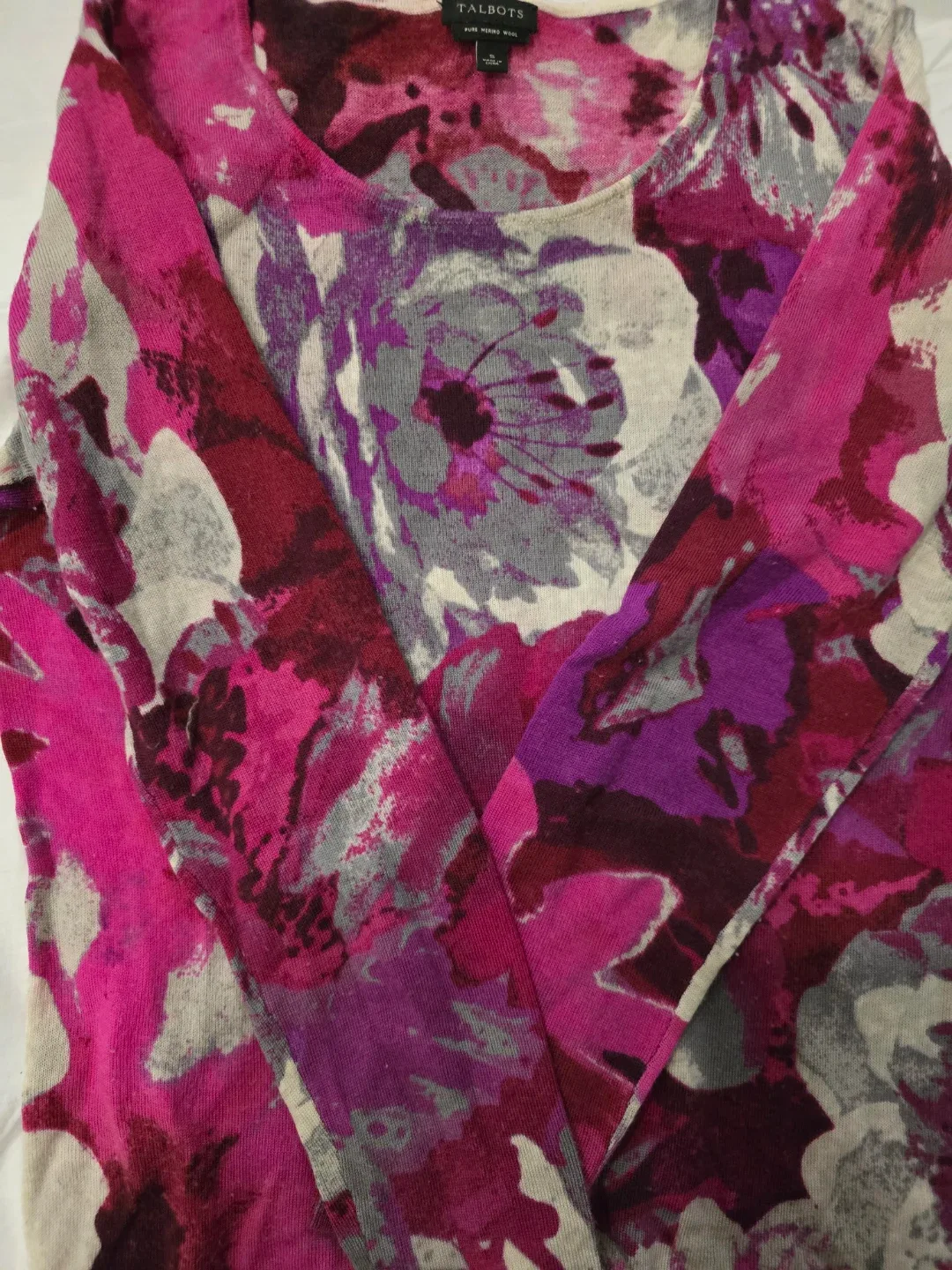 Talbots Pure Merino Wool Sweater, Size S image indicator(3)