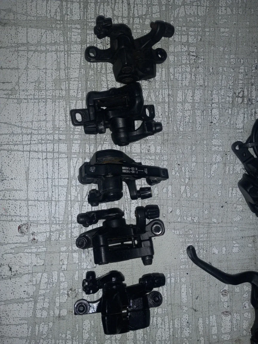 Bike disc brakes for sale Hydrolic and non Hydrolic