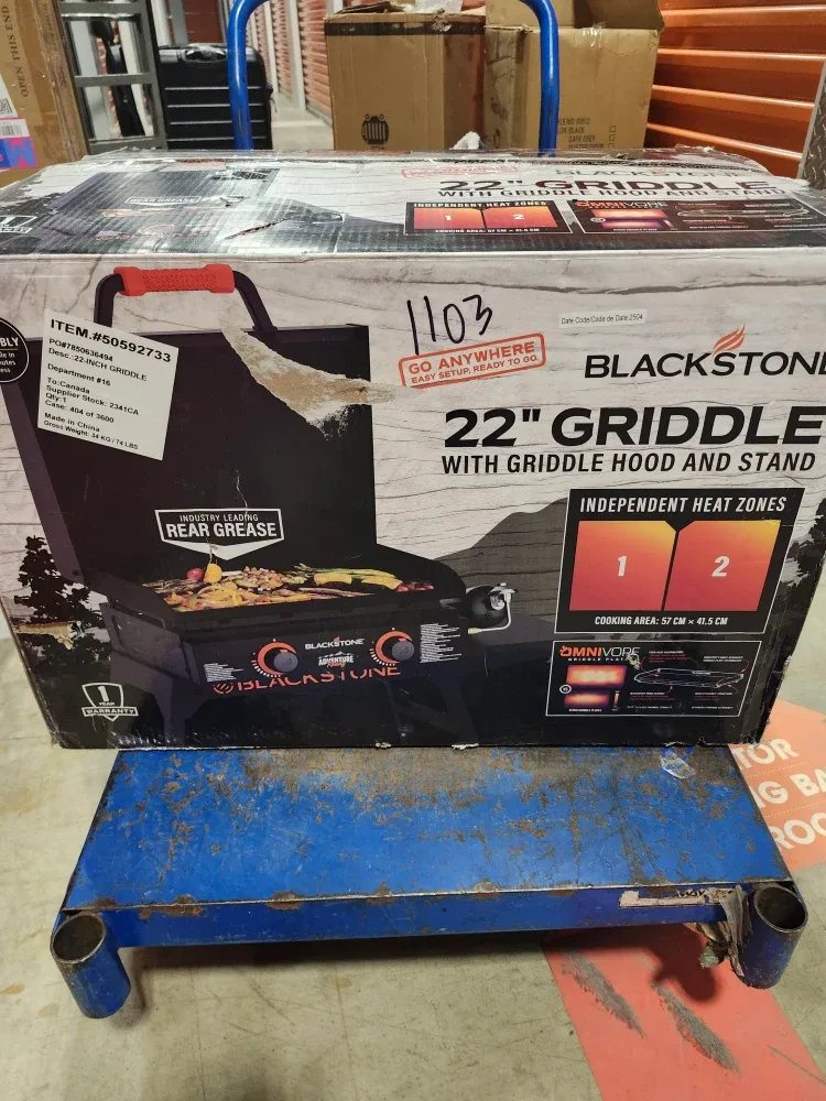 Blackstone Adventure Ready 22" Omnivore Propane Griddle image indicator(6)