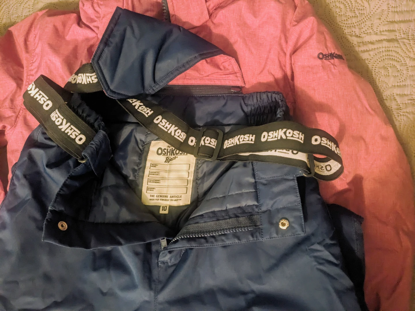 OshKosh Bgosh Snowsuit - Size 10 - photo 5