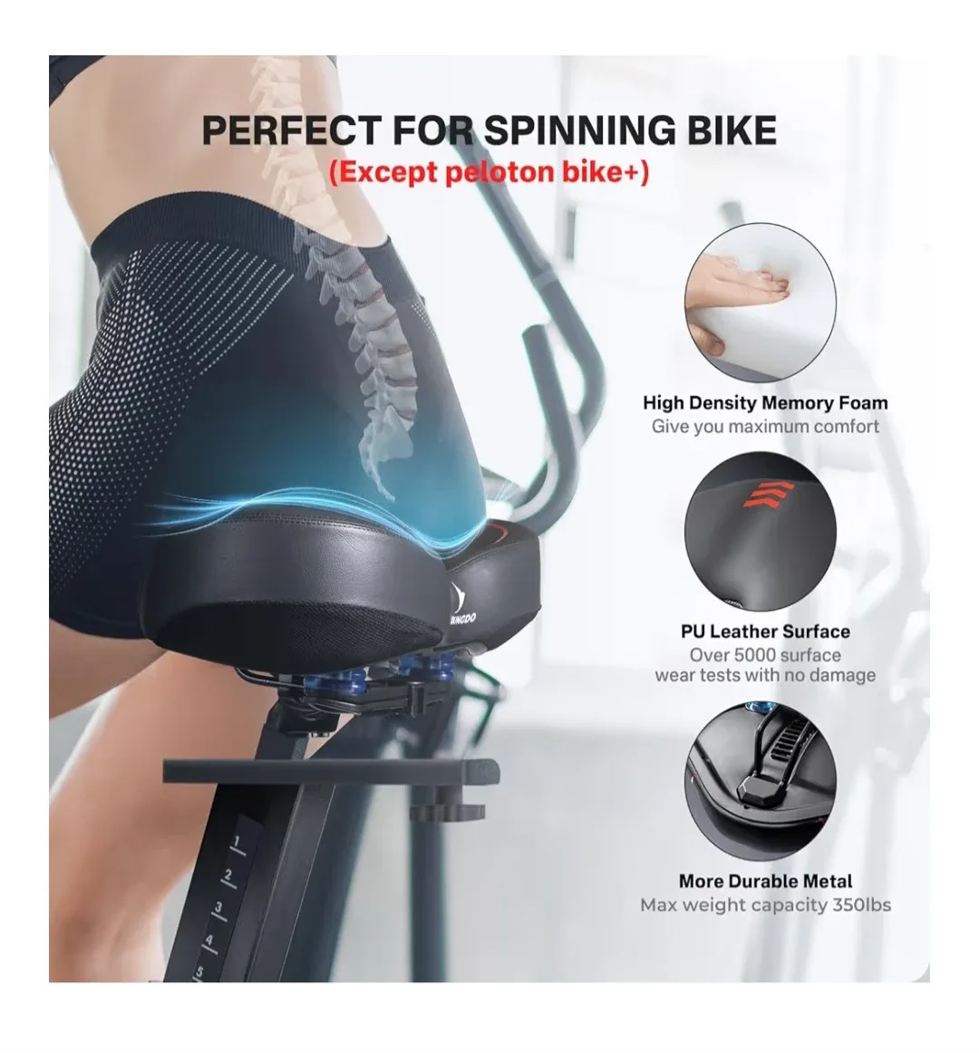 NoseLess Bike Seat Cushion image indicator(3)