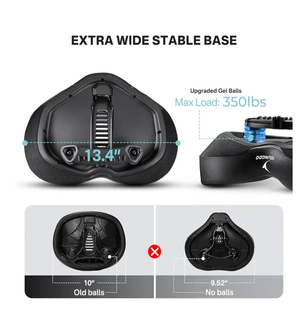 NoseLess Bike Seat Cushion image indicator(4)