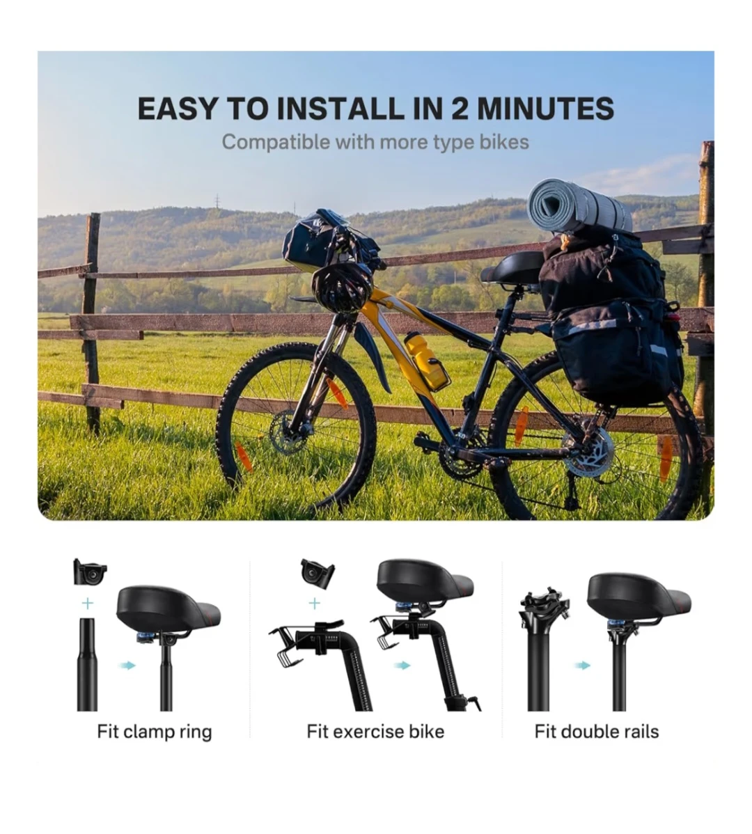 NoseLess Bike Seat Cushion - photo 5