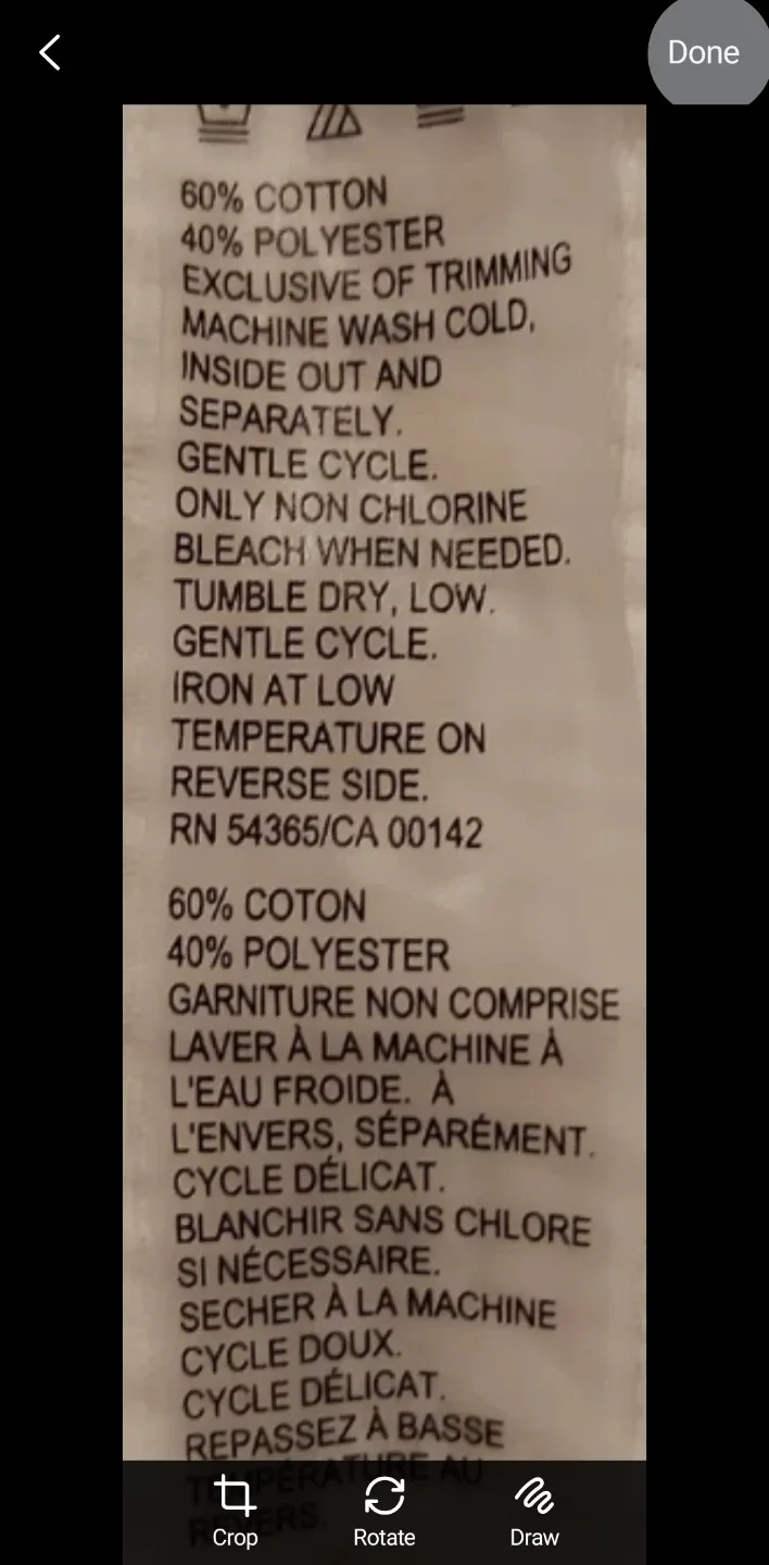 Alia Petite White T-Shirt - Size S/P image indicator(3)