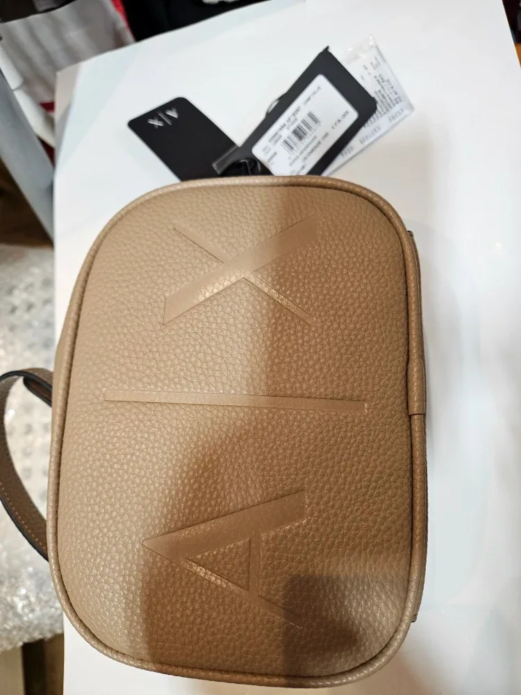 Armani Exchange Beige Crossbody Bag - New with Tags!
