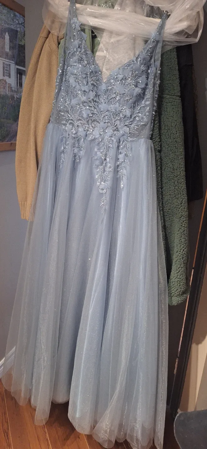 Blue Prom Dress image indicator(2)