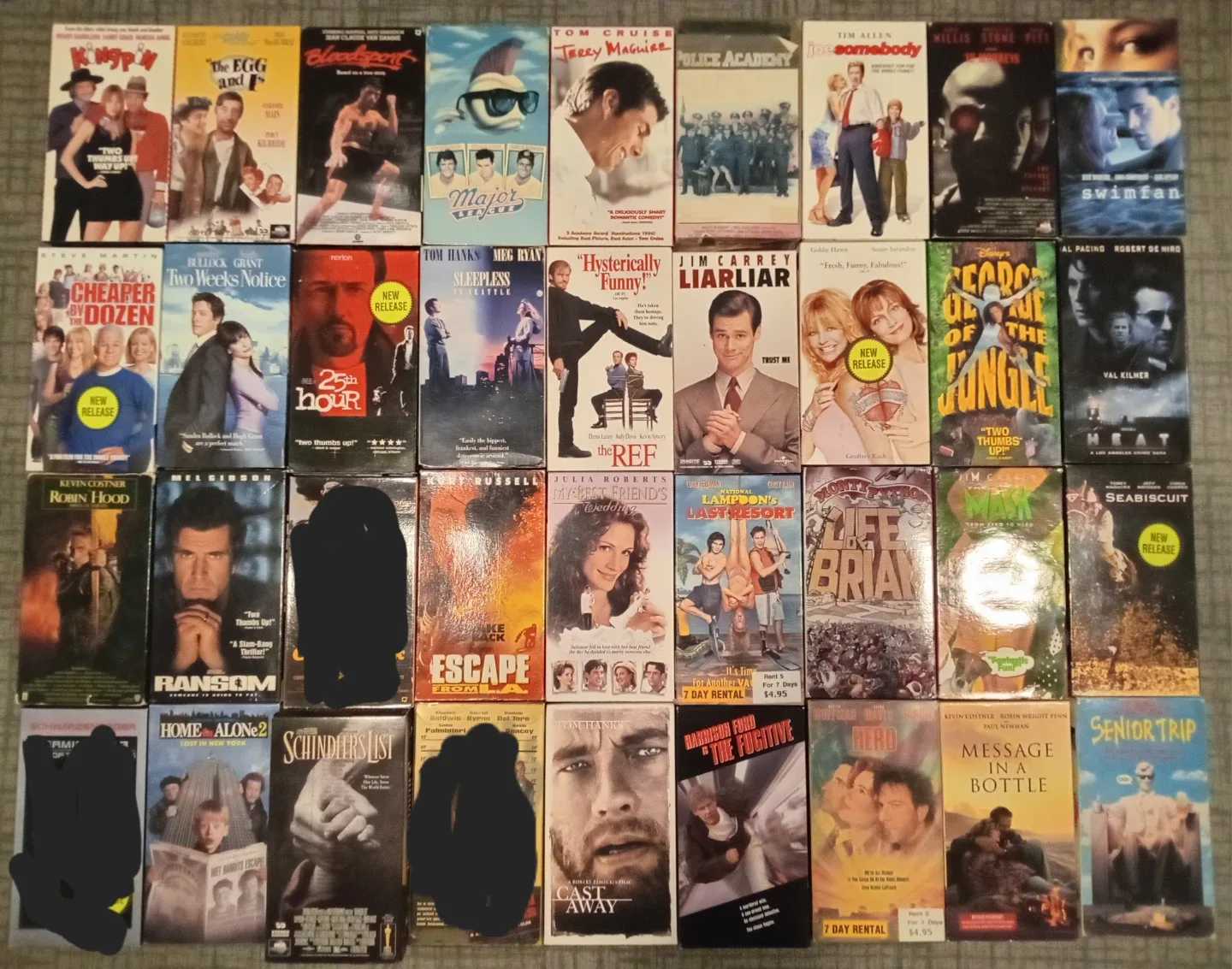 VHS movies for sale. image indicator(2)