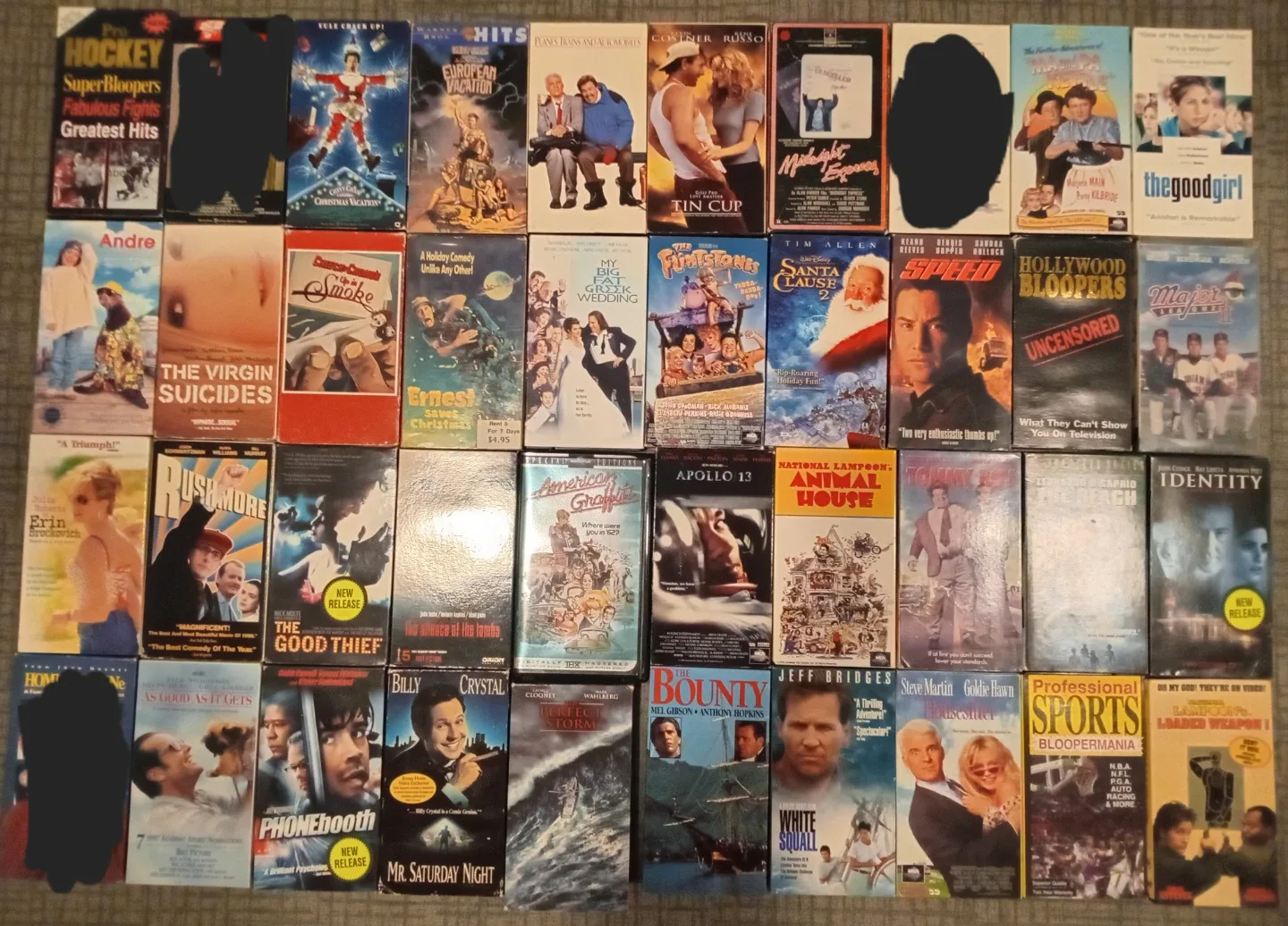 VHS movies for sale. image indicator(3)