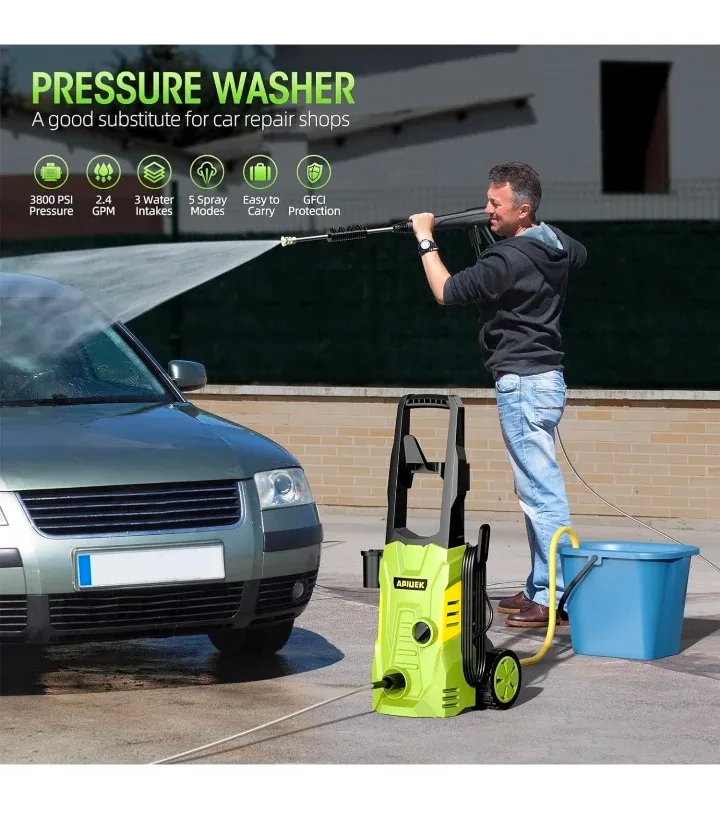 Electric High Pressure Washer image indicator(7)