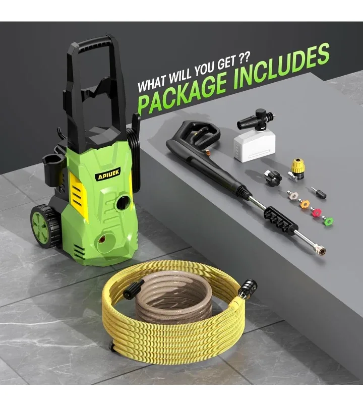 Electric High Pressure Washer image indicator(8)