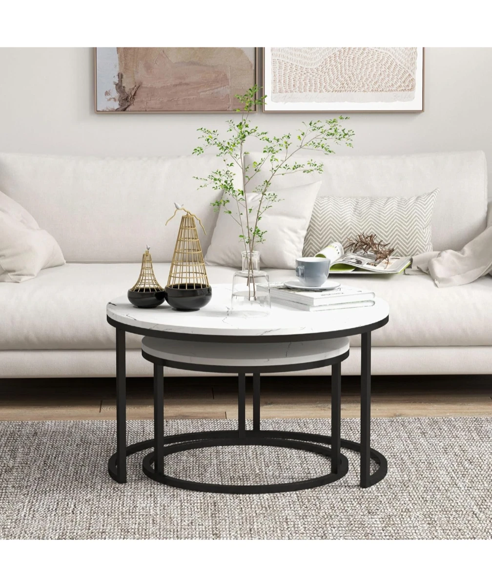 Nesting Coffee Tables - Set of 2 - photo 3