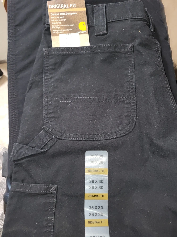 Carhartt Canvas Work Dungaree 36x30