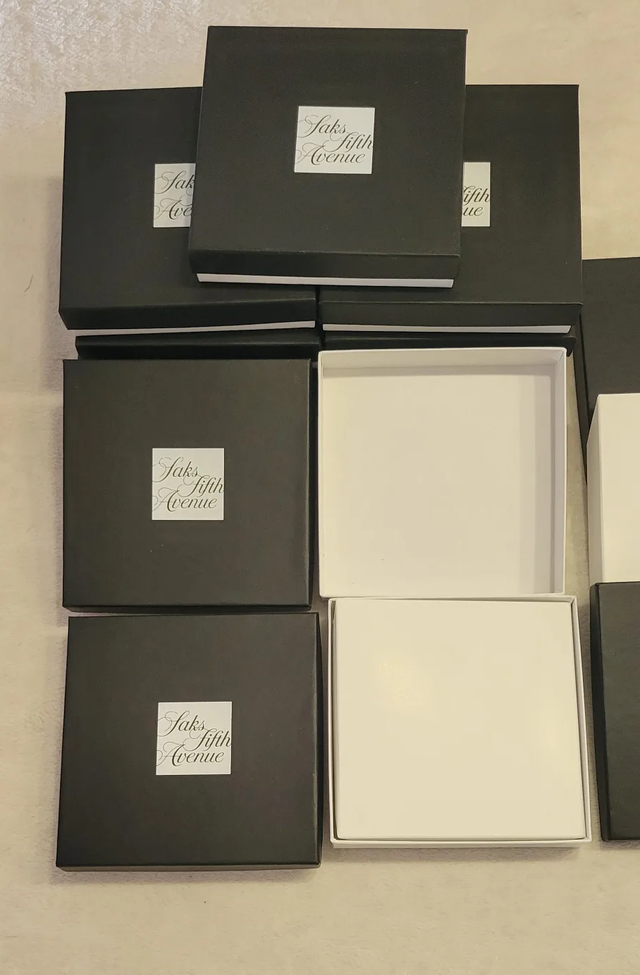 Saks Fifth Avenue Empty Gift Box