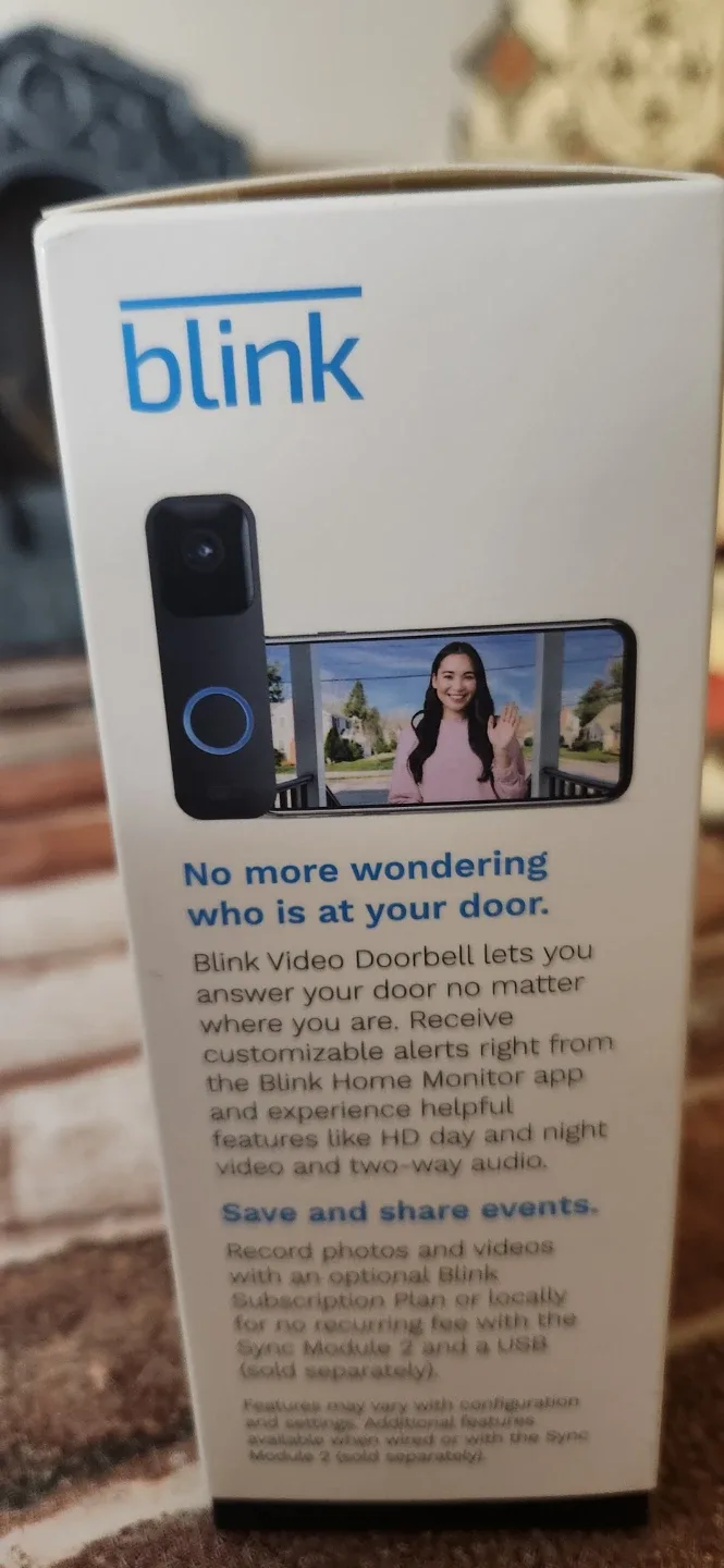 New Blink Video Doorbell - Smart Security image indicator(3)