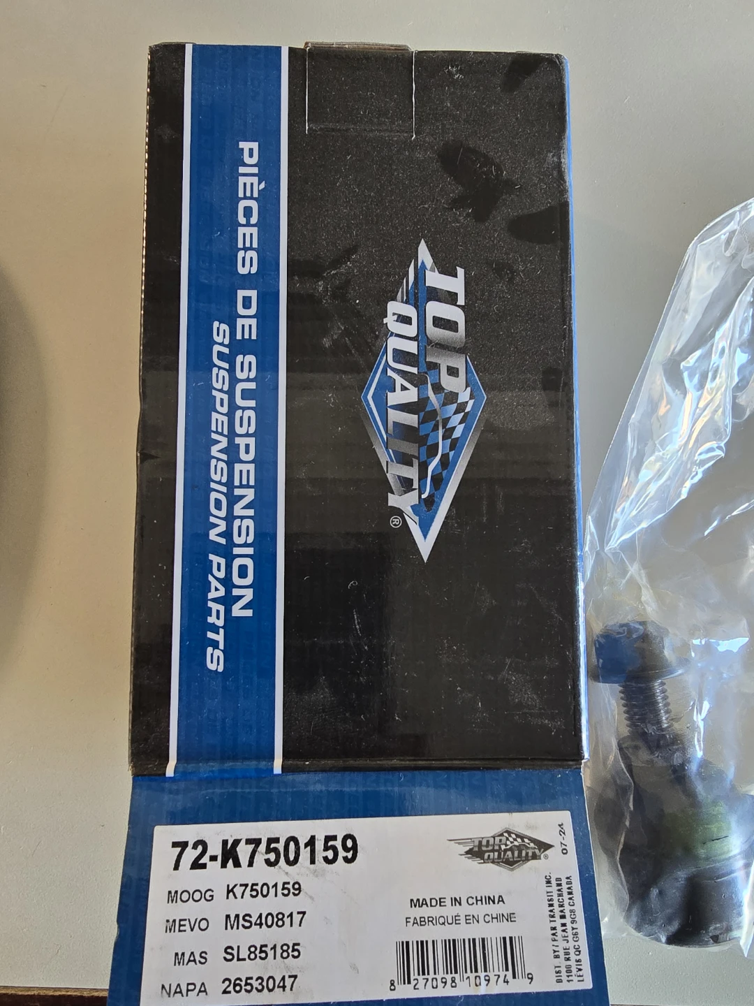 MOOG K750159 Suspension Parts