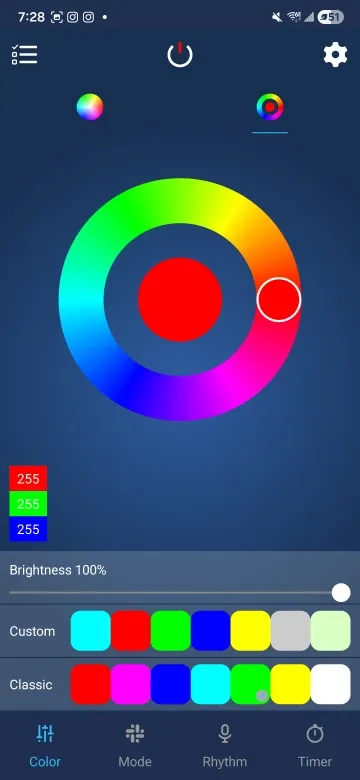 Smart LED Floor Lamp 2 Piece Set (Remote & app Controlled) image indicator(8)