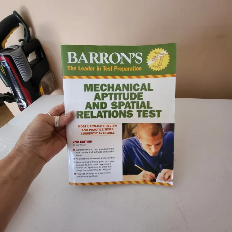 Barron's Mechanical Aptitude & Spatial Relations Test Book