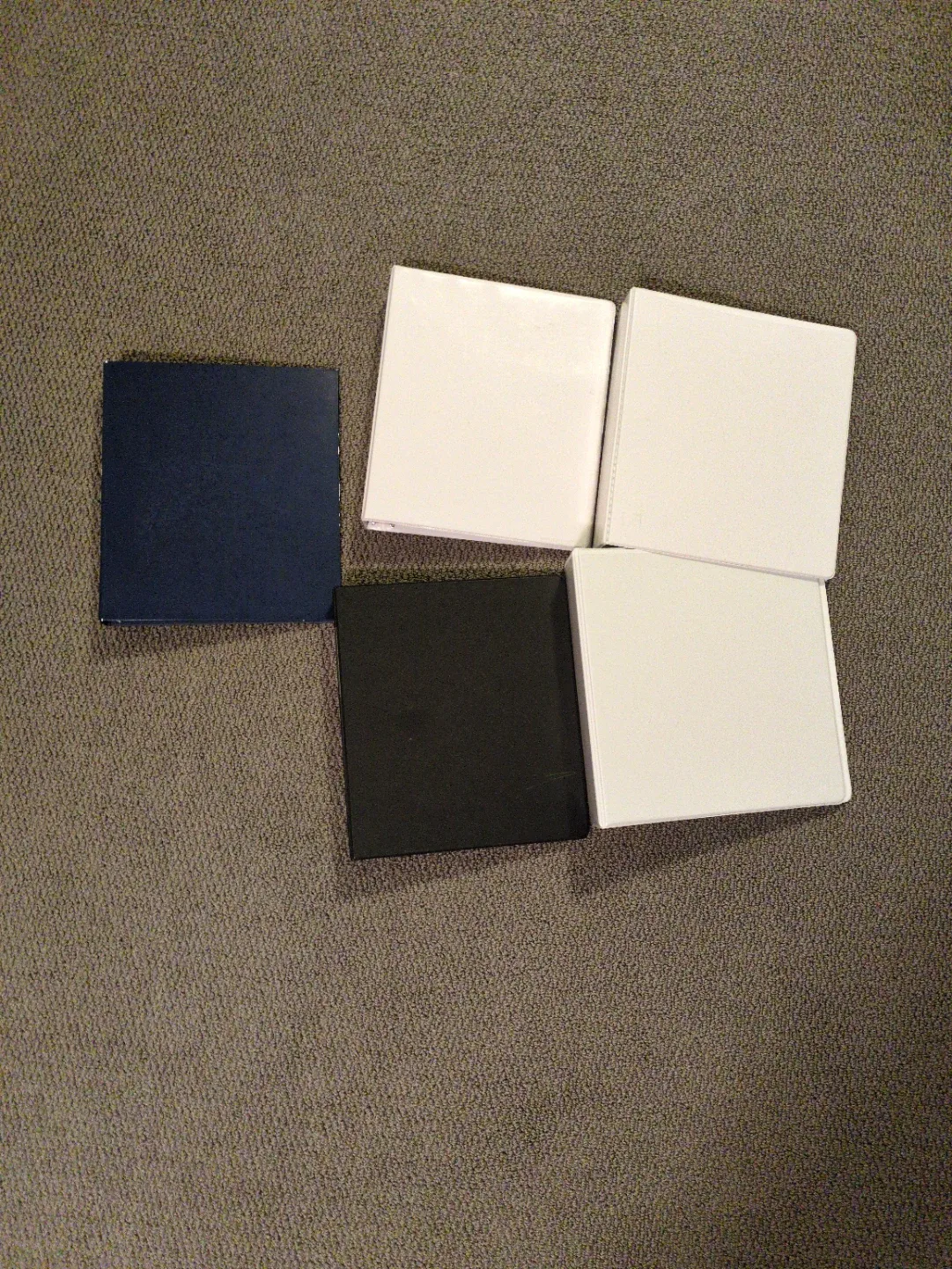 Five Binders - Blue, Black, and White image indicator(3)