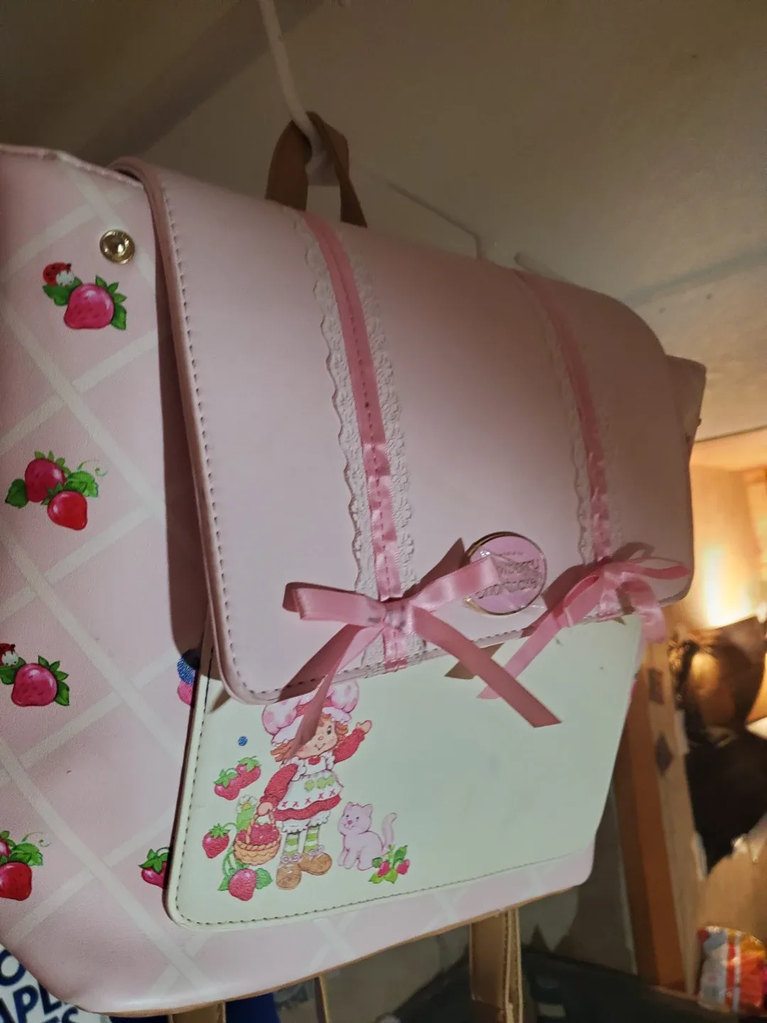 Strawberry Shortcake Pink Backpack image indicator(2)