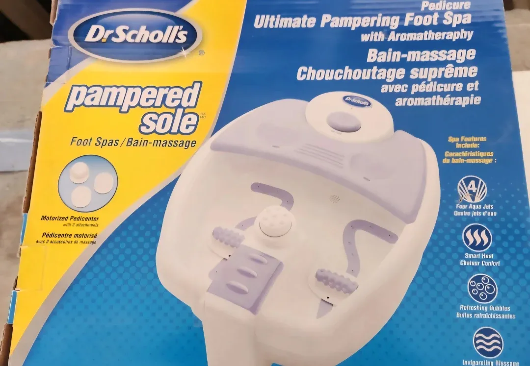 Dr. Scholl's Pampered Sole Foot Spa - Like New!