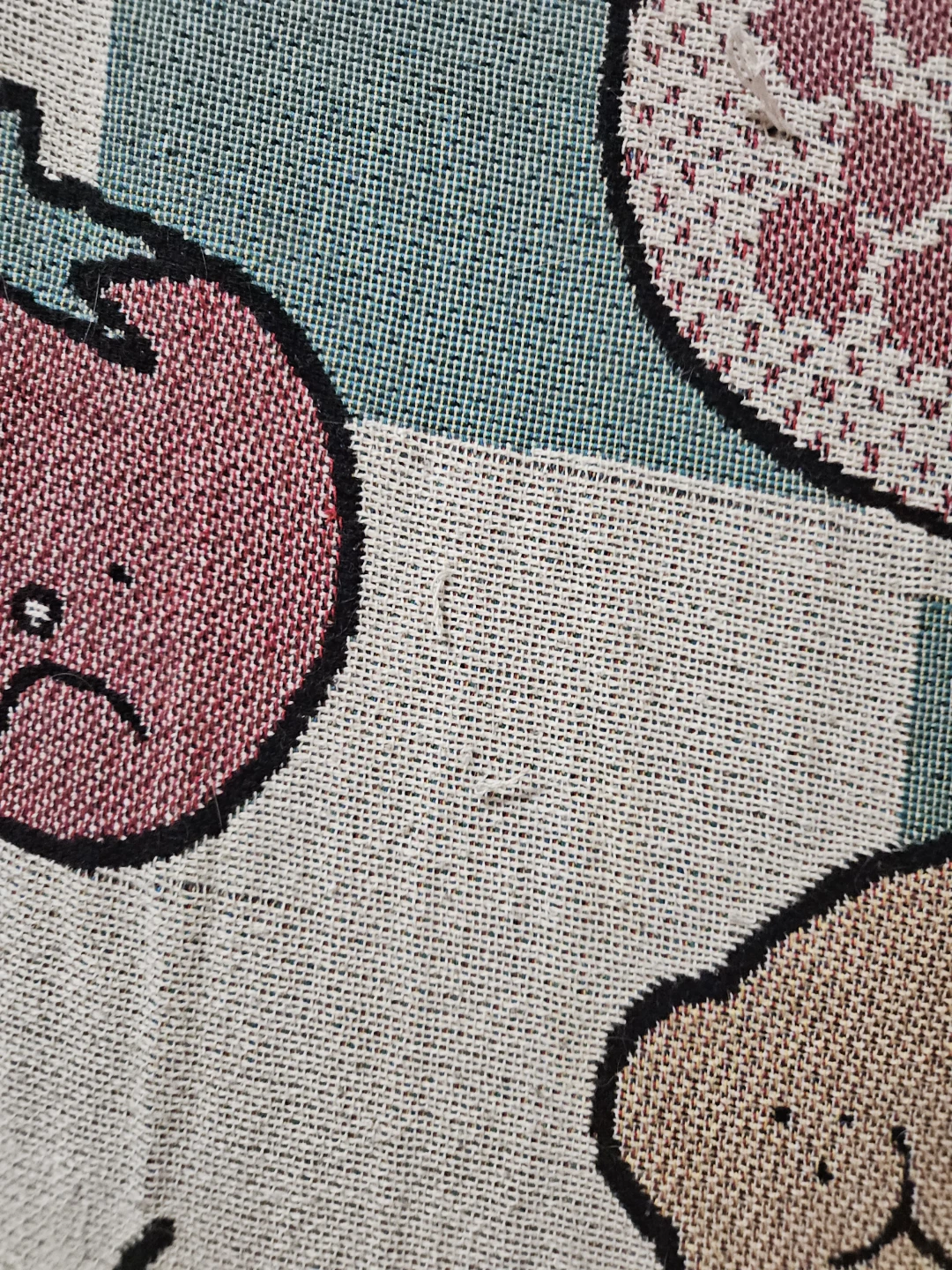 "The Picnic" throw tapestry blanket (Natali Koromoto) 🥕 - photo 3