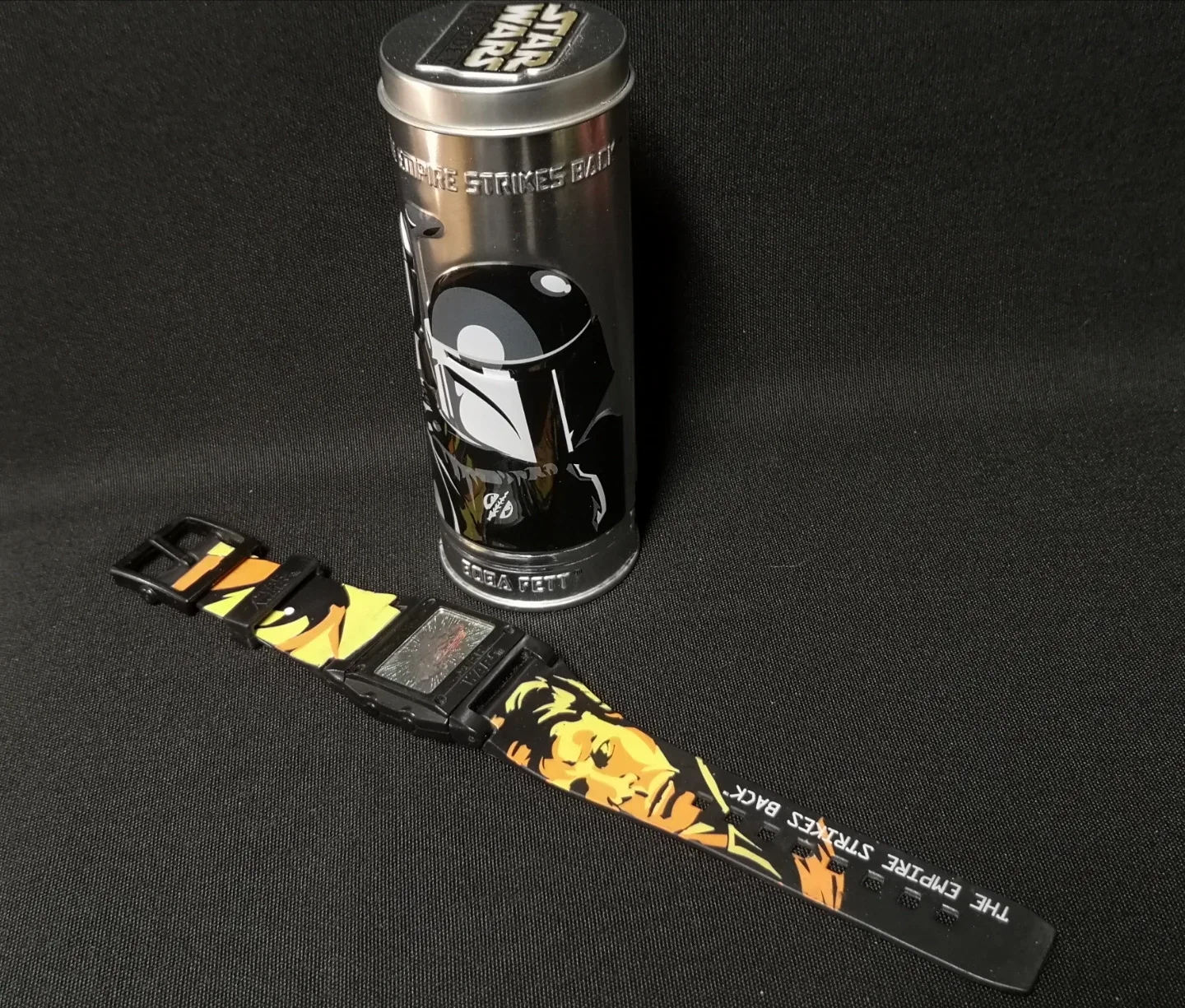 2005 Lucasfilm Ltd. Boba Fett + Han Solo ~ Star Wars Watch image indicator(5)