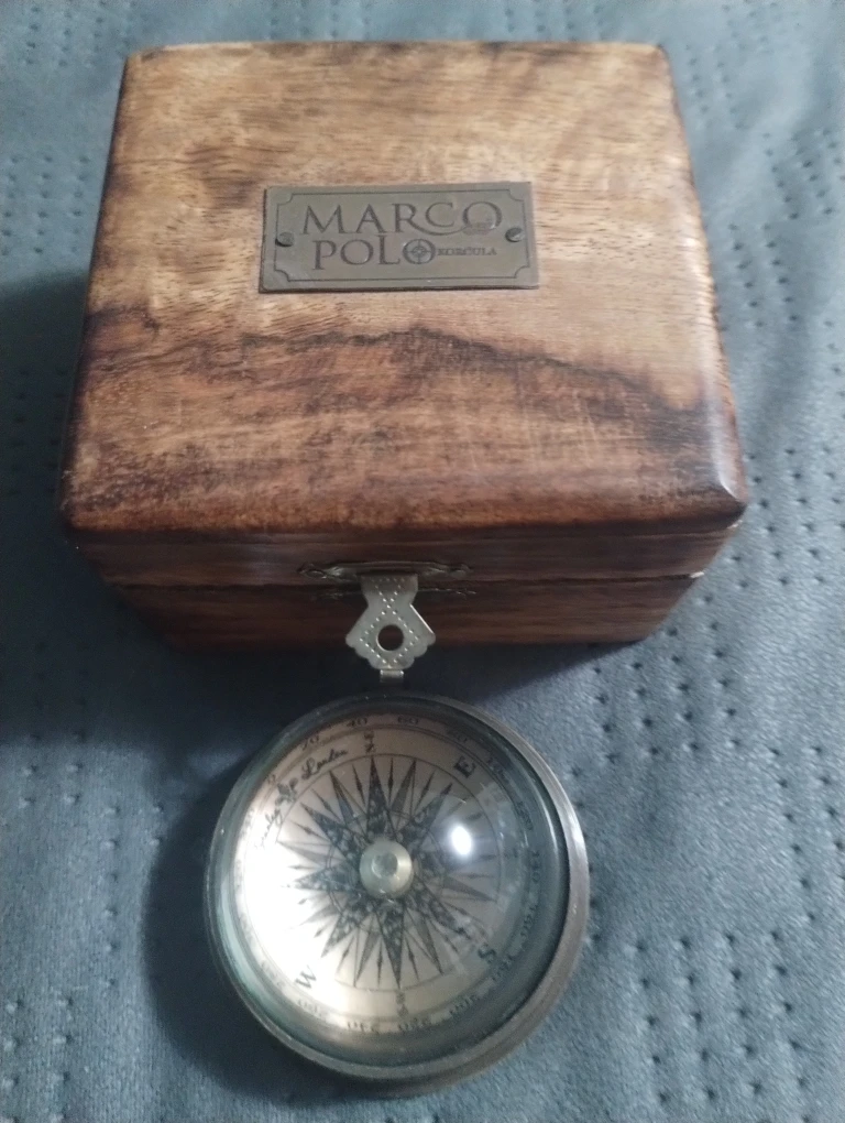 Marco Polo Korcula Compass with Wooden Box - photo 3