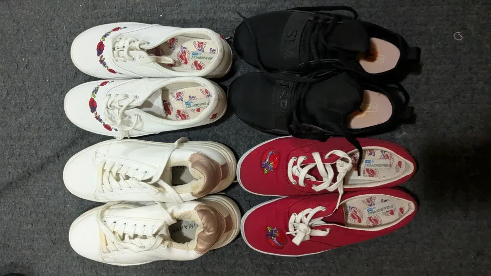 Assorted Women's Sneakers - 4 Pairs