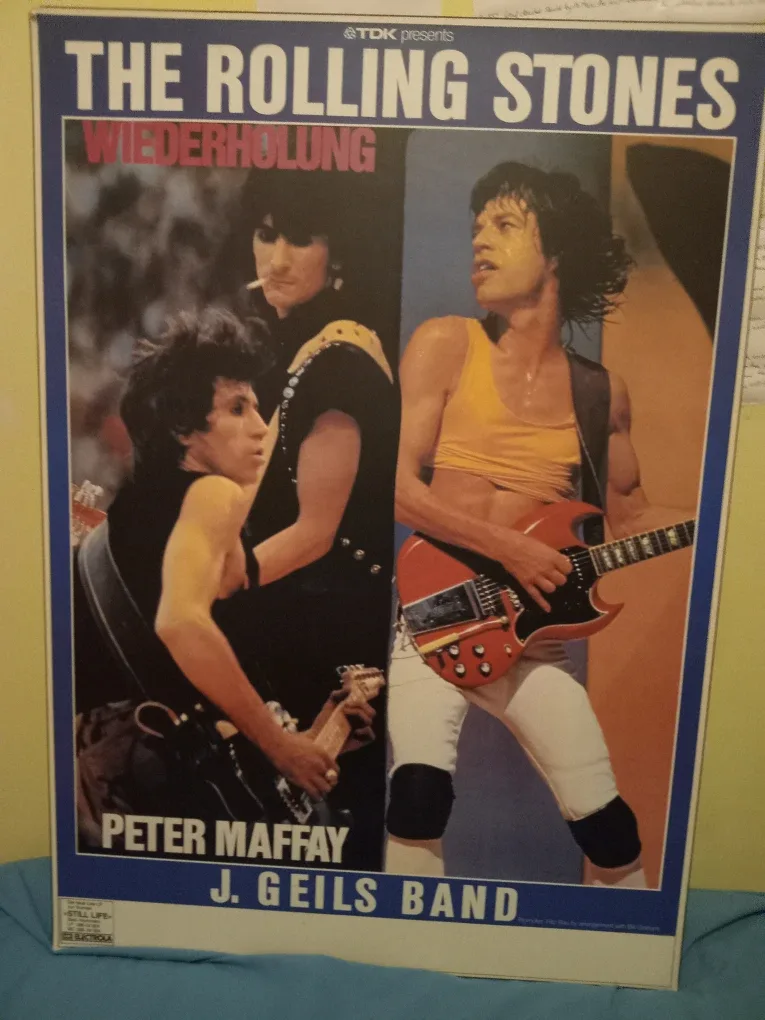 ROLLING STONES MUSIC POSTER  Wederhouling image indicator(2)