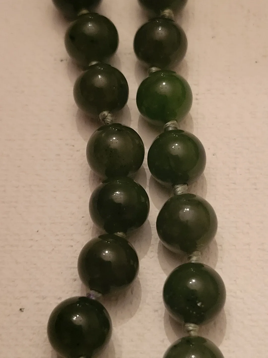 Green Jade Beaded Necklace image indicator(2)