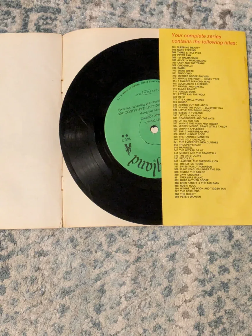 Walt Disney Disneyland Records & Book image indicator(7)