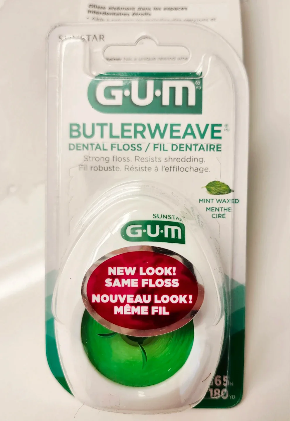 New G.U.M. Butlerweave dental floss, 165m. thumbnail