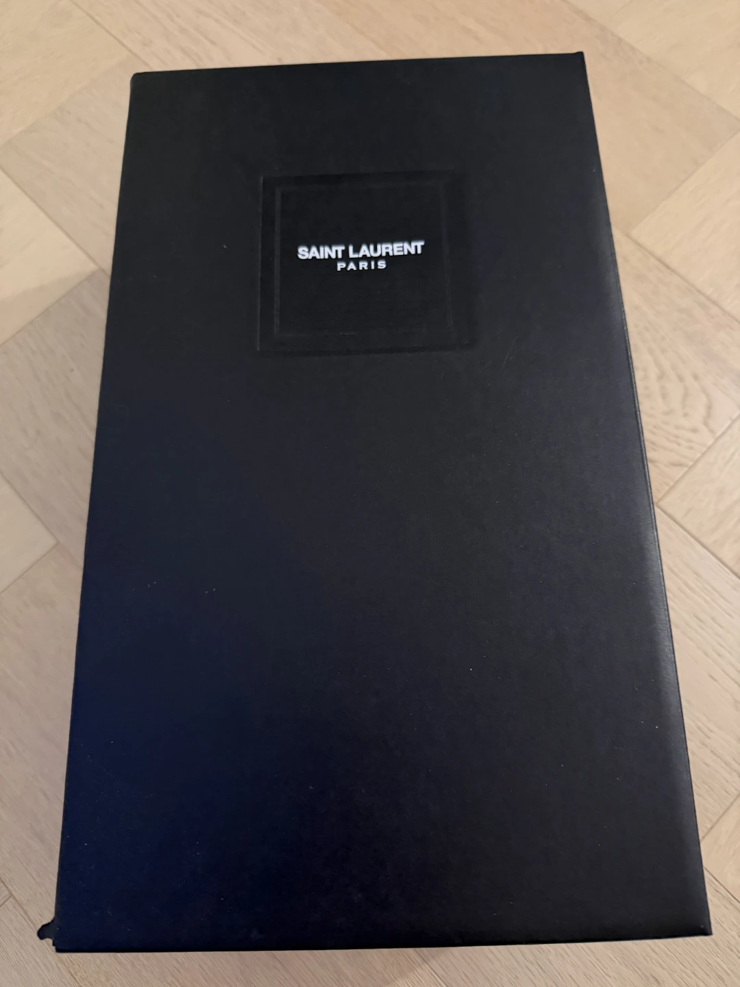 Saint Laurent Black Leather Slip-On Sneakers - photo 5