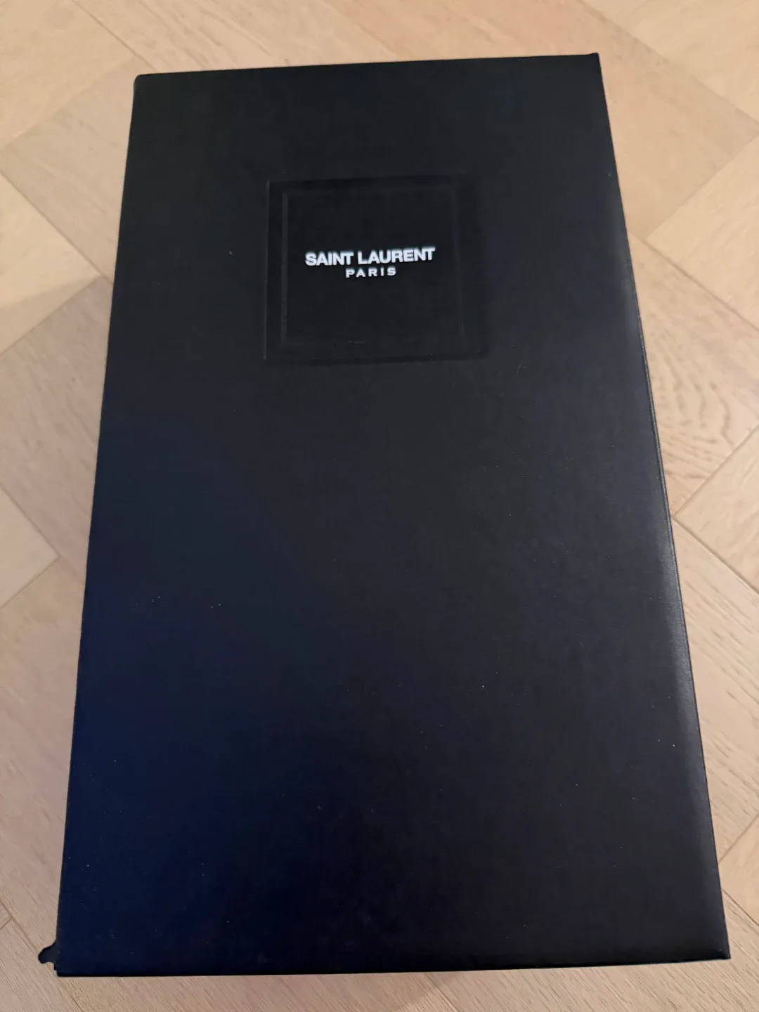 Saint Laurent Black Leather Slip-On Sneakers image indicator(5)