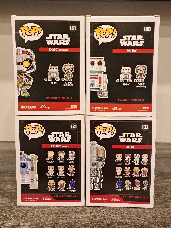 🤺 R5D2 C3PO R2D2 IG88 | Star Wars Smuggler's Bounty Exclusive 🌟 image indicator(5)