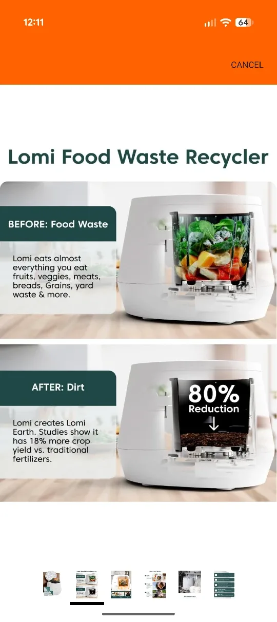 Lomi Food Waste Recycler image indicator(2)