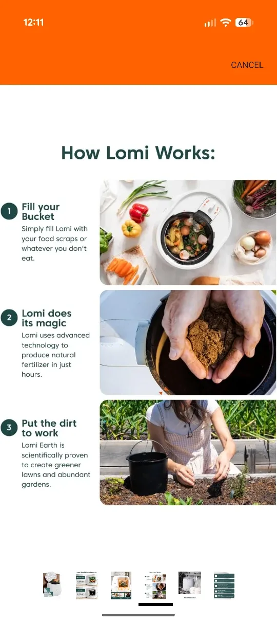 Lomi Food Waste Recycler image indicator(4)